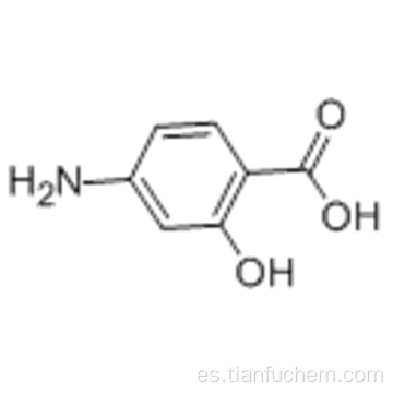 Ácido 4-aminosalicílico CAS 65-49-6